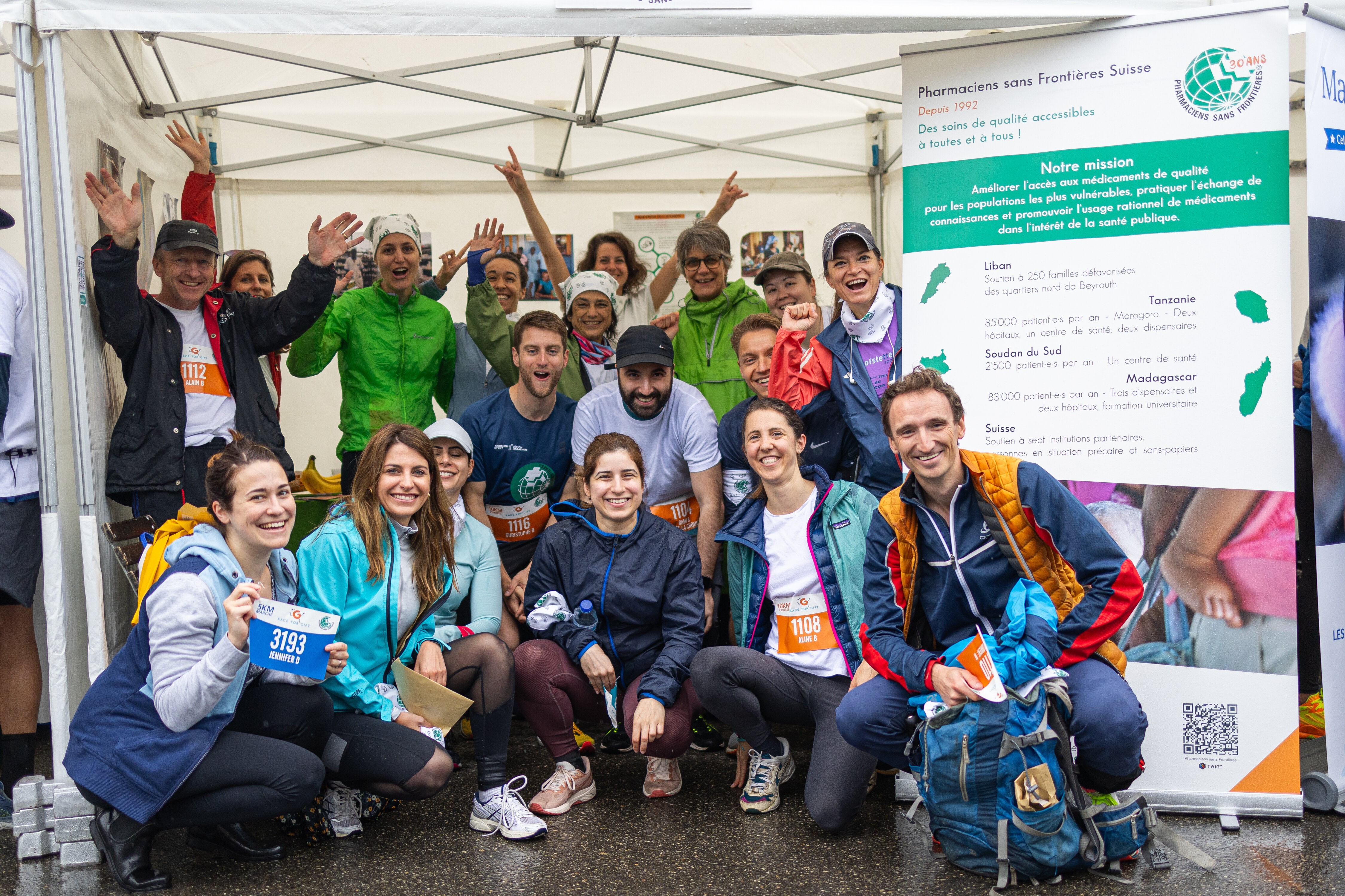 Rejoignez Pharmaciens Sans Frontières Suisse lors de Race for Gift 2025 !